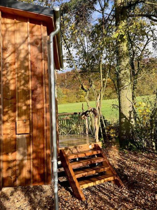 Eulennest - Tiny House Im Habichtswald Villa Schauenburg Exterior foto